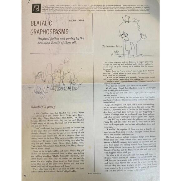 ULTRA-RARE 60s BEATLES Ephemera ~100pgs of ORIGINALS - Picture 14 of 16